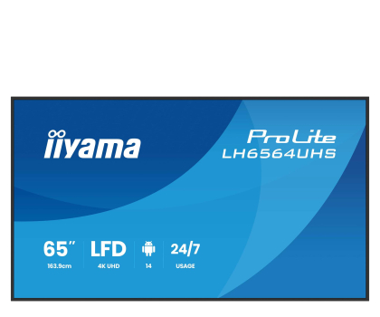 Monitor wielkoformatowy iiyama ProLite LH6564UHS-B1AG A